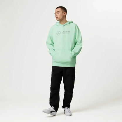 Mercedes-AMG F1 Retro Hoodie - F1 Vintage Racewear