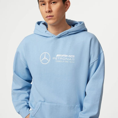Mercedes-AMG F1 Retro Hoodie - F1 Vintage Racewear