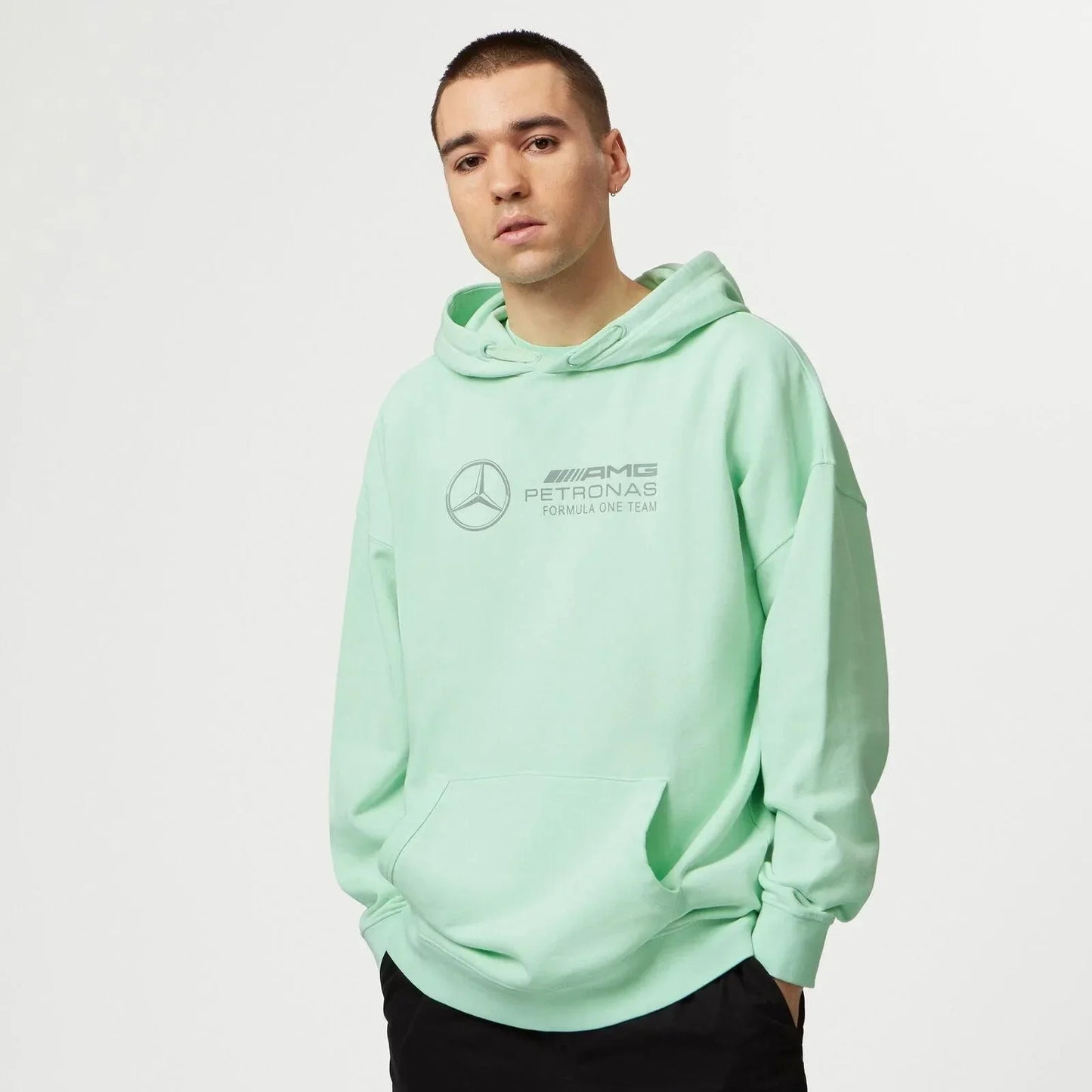 Mercedes-AMG F1 Retro Hoodie - F1 Vintage Racewear