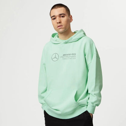 Mercedes-AMG F1 Retro Hoodie - F1 Vintage Racewear