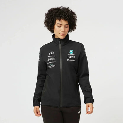 Mercedes-AMG Petronas 2022 Team Softshell Jacket - F1 Vintage Racewear