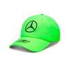 Mercedes AMG Petronas F1 2023 George Russell Special Edition British GP Dad Baseball Hat - Green - Vintage F1 Racewear