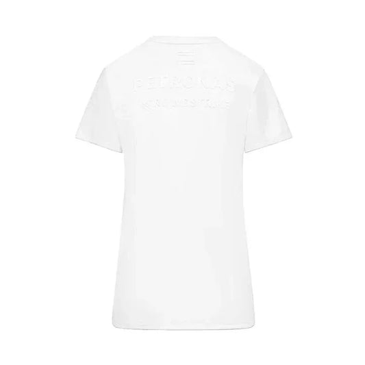 Mercedes AMG Petronas F1 2023 Women's Team Stealth T-Shirt - Black/White - F1 Vintage Racewear