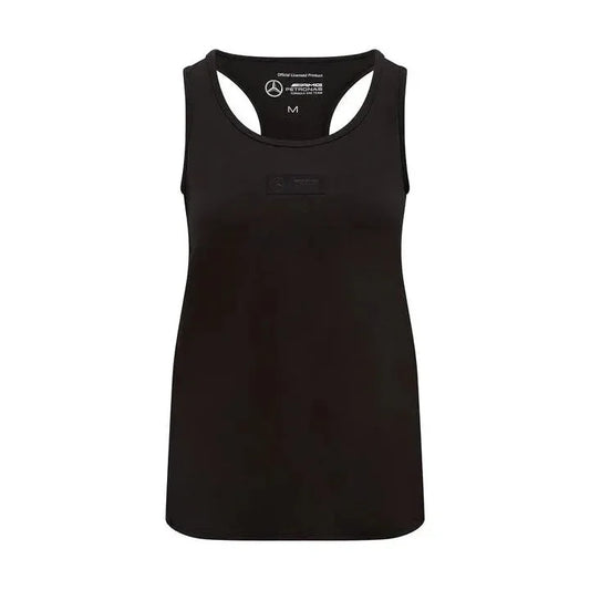Mercedes AMG Petronas F1 Women's Stealth Racerback Tank Top - F1 Vintage Racewear