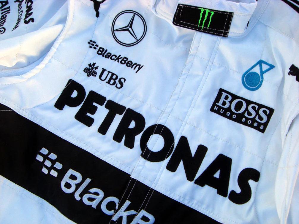 Mercedes AMG Petronas Lewis Hamilton 2015 F1 Replica Racing Suit - F1 Vintage Racewear