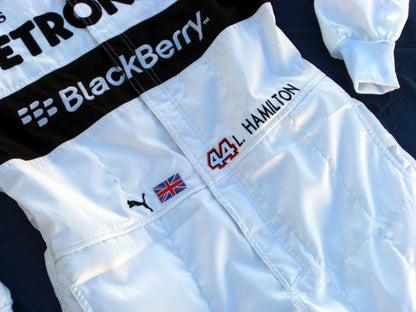 Mercedes AMG Petronas Lewis Hamilton 2015 F1 Replica Racing Suit - F1 Vintage Racewear