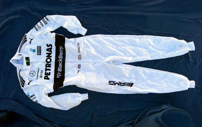 Mercedes AMG Petronas Lewis Hamilton 2015 F1 Replica Racing Suit - F1 Vintage Racewear