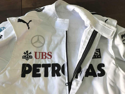 Mercedes AMG Petronas Lewis Hamilton 2017 Replica Racing Suit F1 - F1 Vintage Racewear