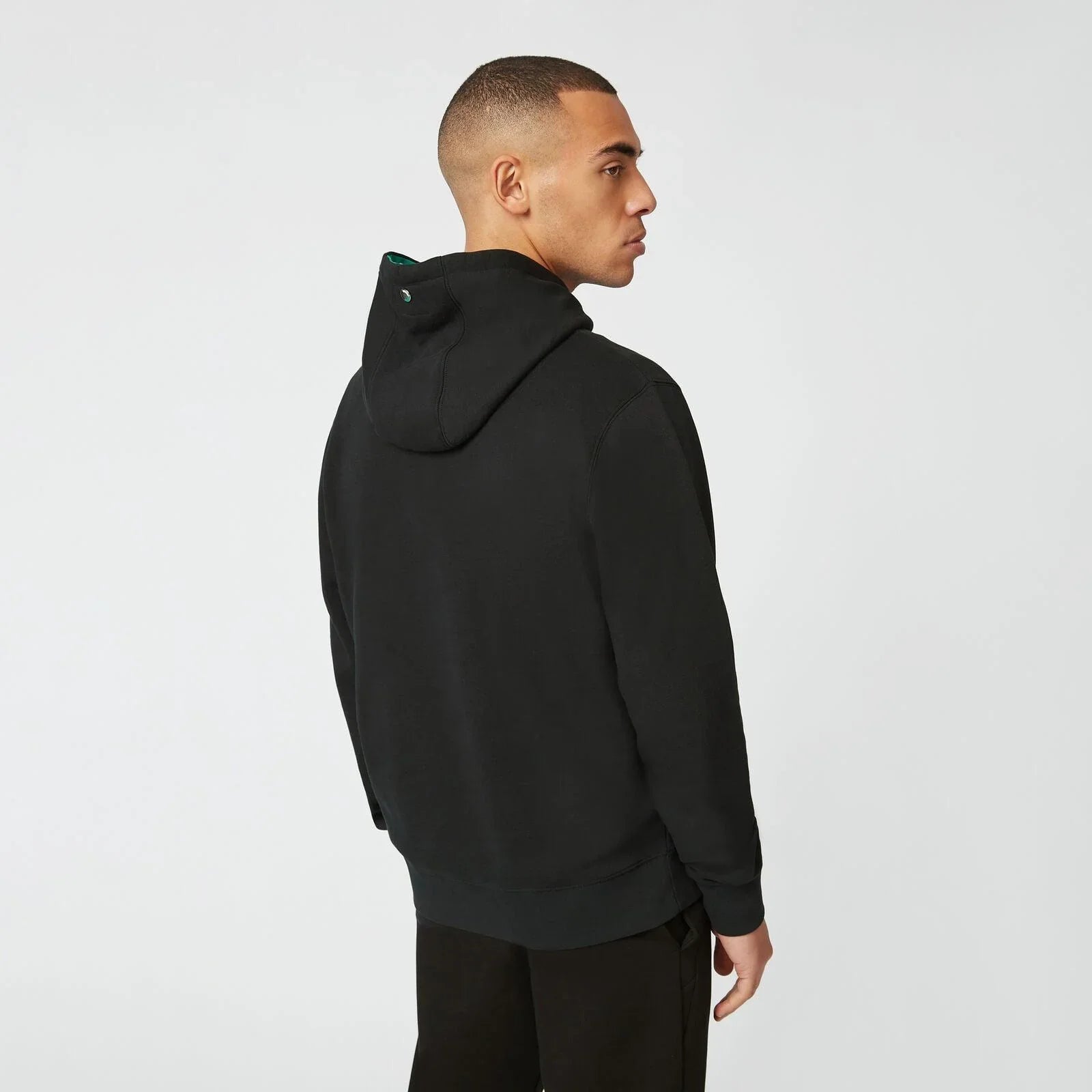 Mercedes-AMG Petronas Logo Hoodie Black - F1 Vintage Racewear