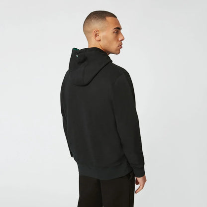 Mercedes-AMG Petronas Logo Hoodie Black - F1 Vintage Racewear