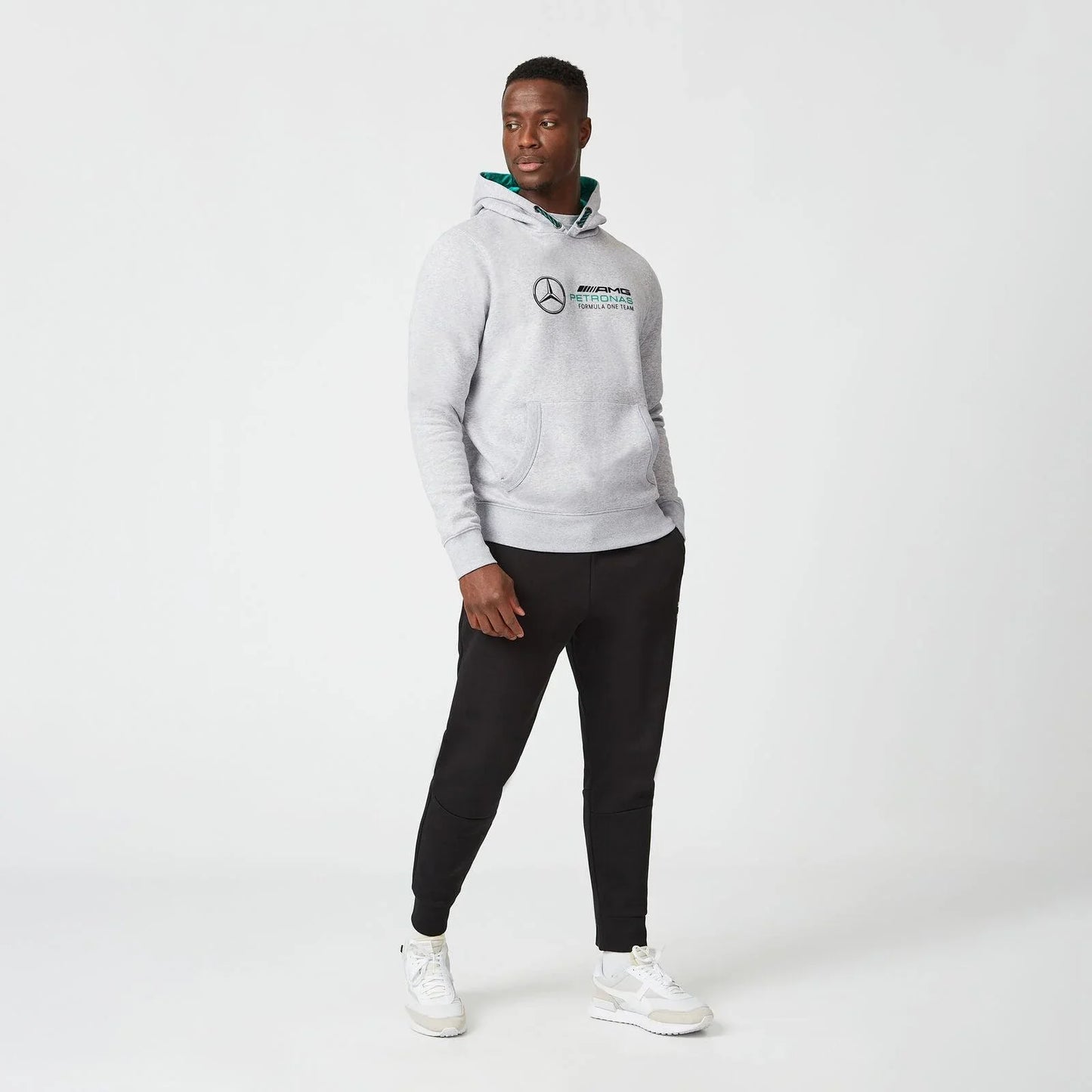 Mercedes-AMG Petronas Logo Hoodie - F1 Vintage Racewear
