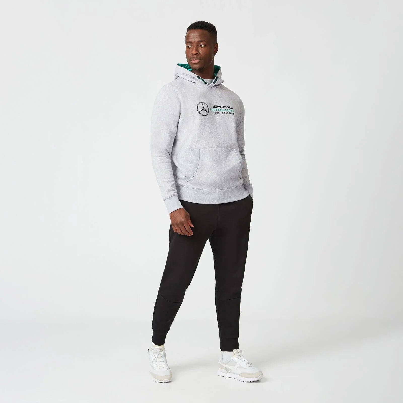 Mercedes-AMG Petronas Logo Hoodie - F1 Vintage Racewear