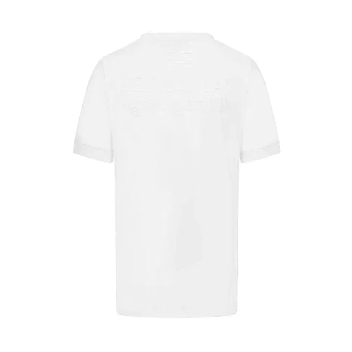 Mercedes Benz AMG Petronas F1 2023 Men's Team Stealth T-Shirt -Black/White/Green - F1 Vintage Racewear