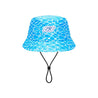 Mercedes Benz F1 Special Edition George Russell 2023 "No Diving" Miami GP Bucket Hat -Blue - Vintage F1 Racewear