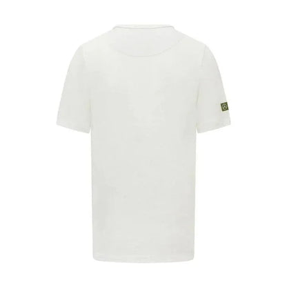 Mercedes Benz F1 Special Edition George Russell 2023 Vintage T-Shirt -Beige - F1 Vintage Racewear