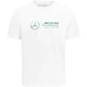 Mercedes Benz F1 Special Edition Lewis Hamilton 2022 Men's Miami GP T-Shirt- White - Vintage F1 Racewear