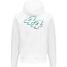 Mercedes Benz F1 Special Edition Lewis Hamilton Men's Miami GP Hoodie - White - Vintage F1 Racewear