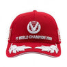 MICHAEL SCHUMACHER CAP WORLD CHAMPION 2000 LIMITED EDITION RED - Vintage F1 Racewear