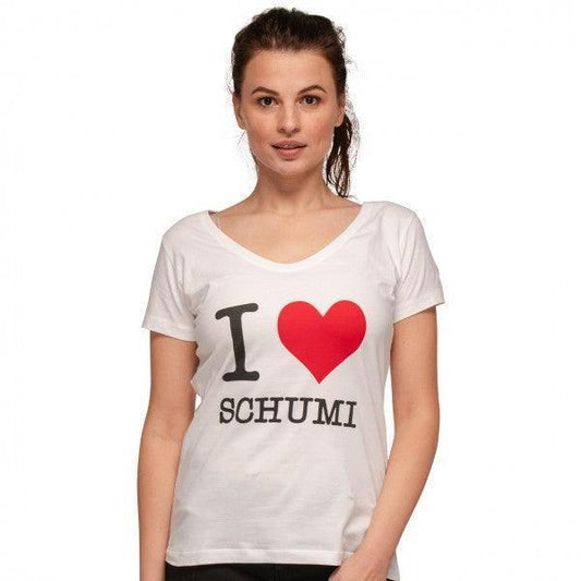 MICHAEL SCHUMACHER T-SHIRT I LOVE SCHUMI - F1 Vintage Racewear