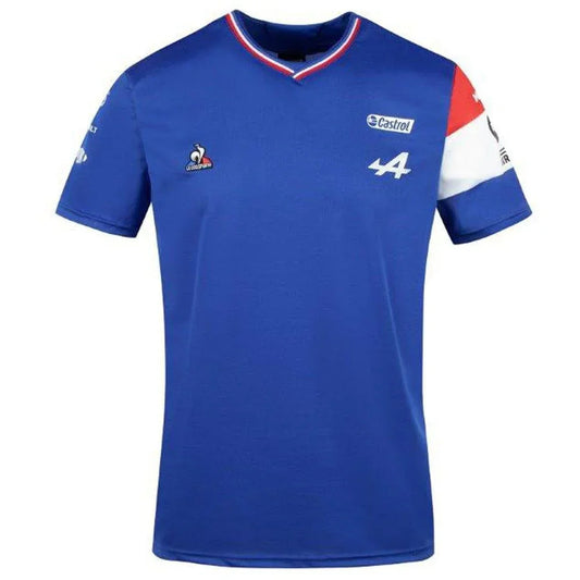 New! 2021 Alonso #14 Driver Mens T-Shirt Official Alpine F1 Team - F1 Vintage Racewear