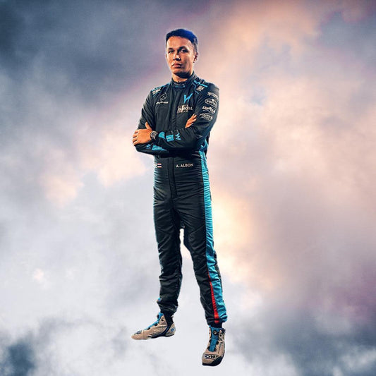 New Alexander Albon 2022 F1 Race Suit Williams Racing - F1 Vintage Racewear