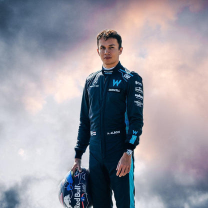 New Alexander Albon 2022 F1 Race Suit Williams Racing - F1 Vintage Racewear