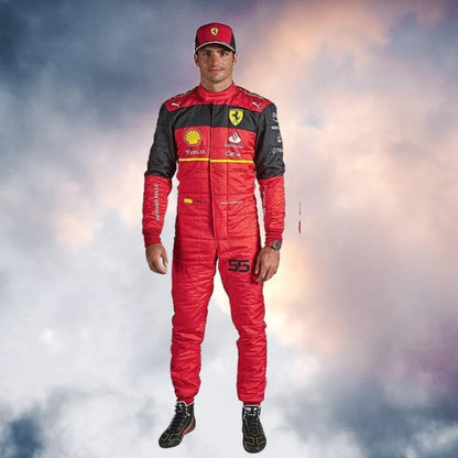 New Carlos Sainz 2022 Race Suit - F1 Vintage Racewear