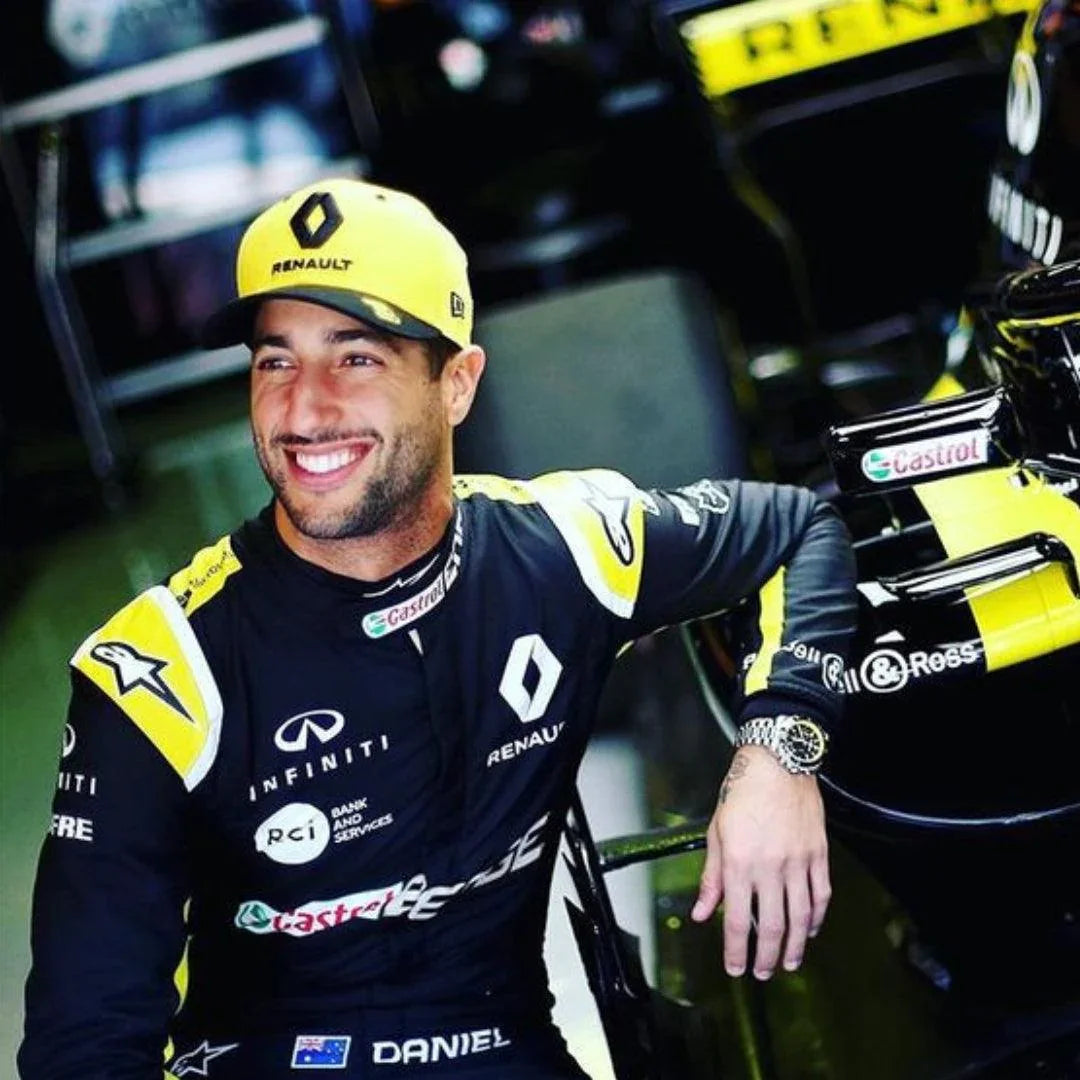 NEW DANIEL RICCIARDO 2019 RACE SUIT - RENAULT F1 TEAM - F1 Vintage Racewear