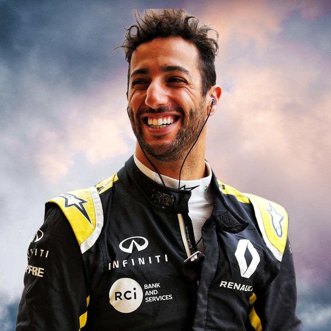 NEW DANIEL RICCIARDO 2019 RACE SUIT - RENAULT F1 TEAM - F1 Vintage Racewear