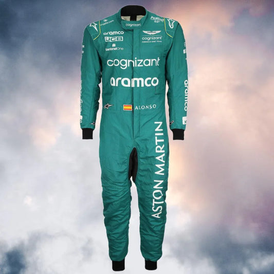 NEW FERNANDO ALONSO 2023 RACE SUIT MIAMI GP - F1 Vintage Racewear