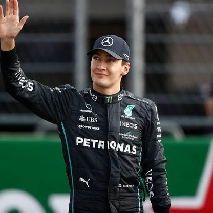 New George Russell Official Replica Race Suit 2022 Mercedes AMG Petronas F1 - F1 Vintage Racewear