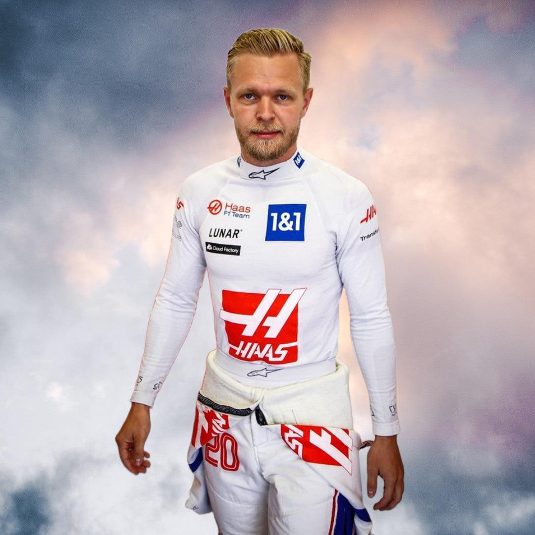 NEW KEVIN MAGNUSSEN 2022 RACE SUIT - JAPANESE GP - F1 Vintage Racewear