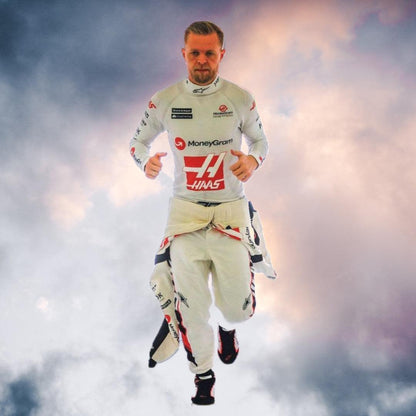 New Kevin Magnussen Race Suit F1 Haas Team 2023 - F1 Vintage Racewear
