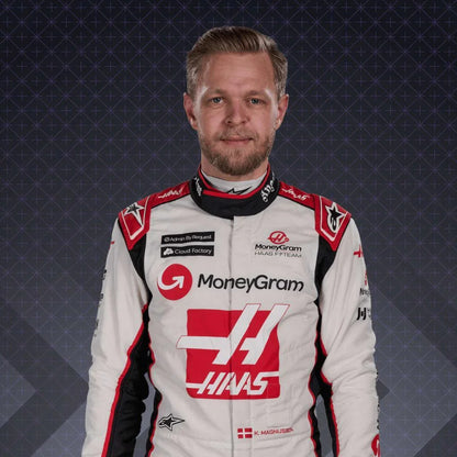 New Kevin Magnussen Race Suit F1 Haas Team 2023 - F1 Vintage Racewear