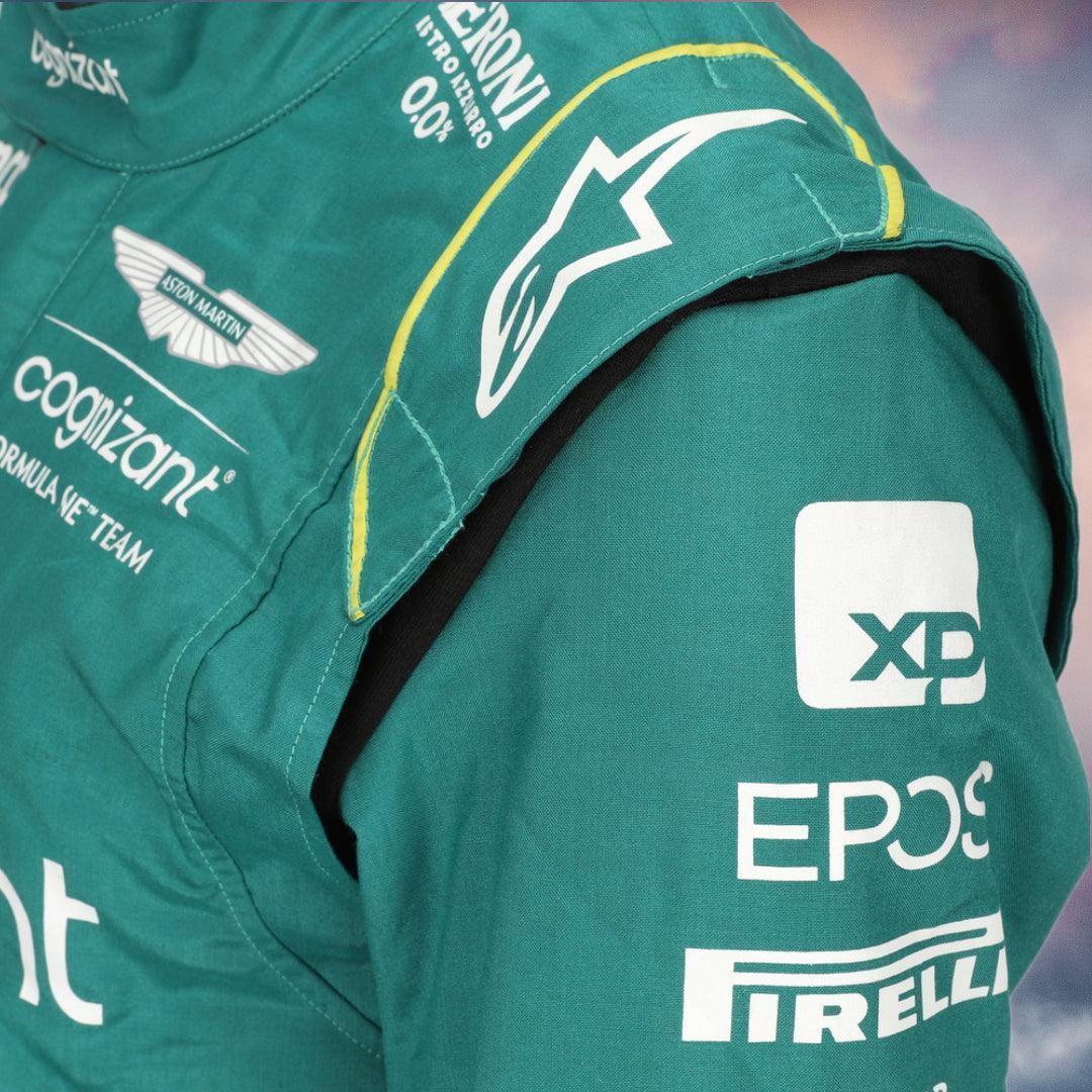 NEW LANCE STROLL 2023 RACE SUIT ASTON MARTIN F1 - F1 Vintage Racewear