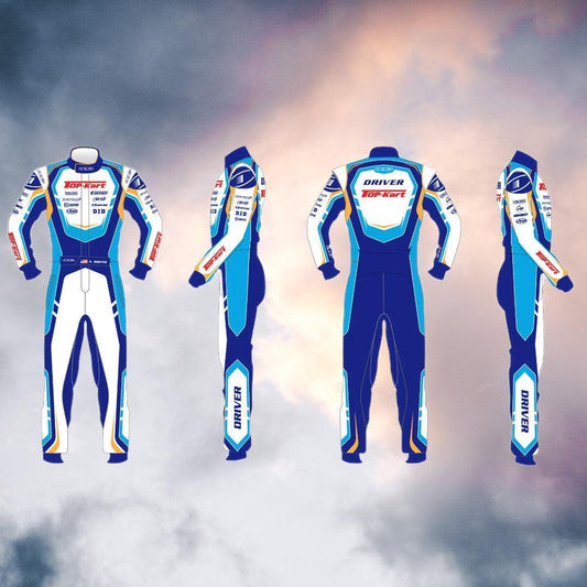 New Top Kart Race Suit 2023 - F1 Vintage Racewear