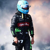 NEW VALTTERI BOTTAS 2023 ALFA ROMEO F1 TEAM KICK REPLICA RACE SUIT - BELGIAN GP - Vintage F1 Racewear