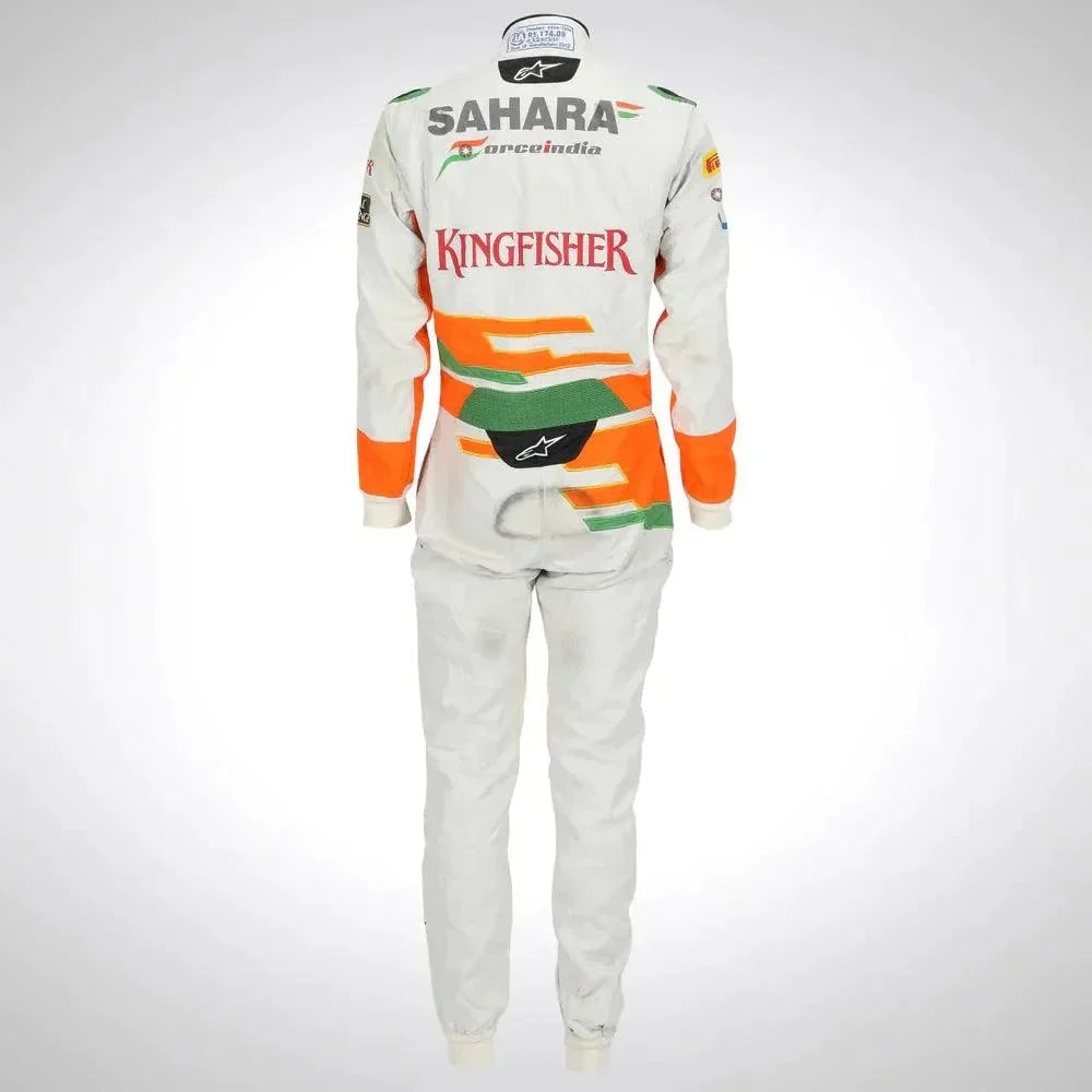 Nico Hülkenberg 2012 Sahara Force India F1 Team Race Suit - F1 Vintage Racewear