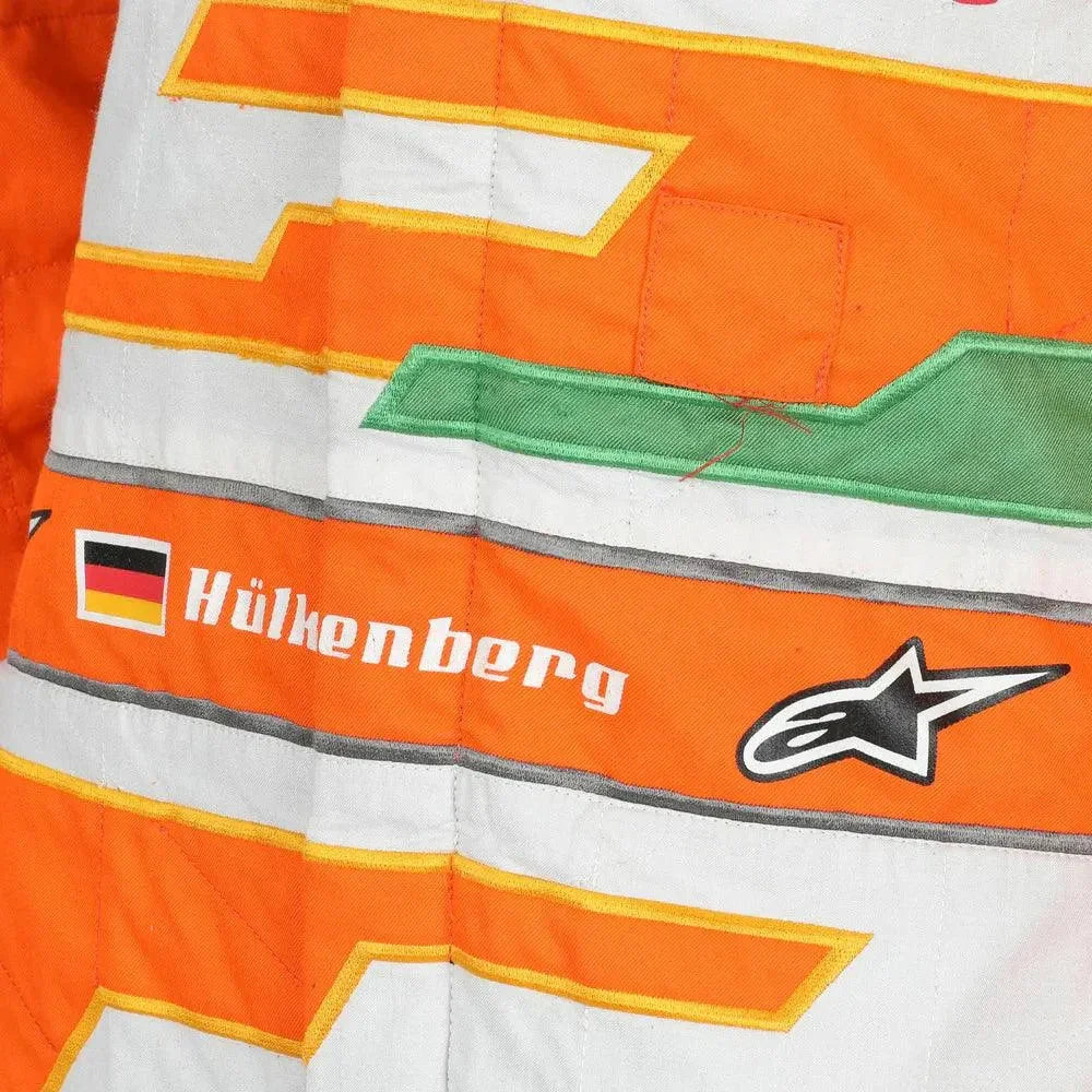 Nico Hülkenberg 2012 Sahara Force India F1 Team Race Suit - F1 Vintage Racewear