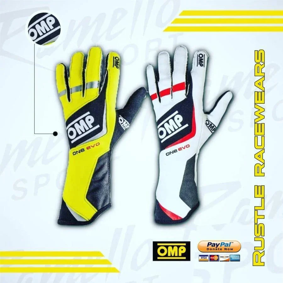 OMP Gloves One Evo - F1 Vintage Racewear