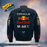 Oracle Red Bull Racing 2023 Team Max Verstappen Driver Bomber Jacket™ - Vintage F1 Racewear