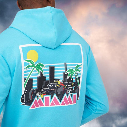 Oracle Red Bull Racing Miami Hoodie - F1 Vintage Racewear