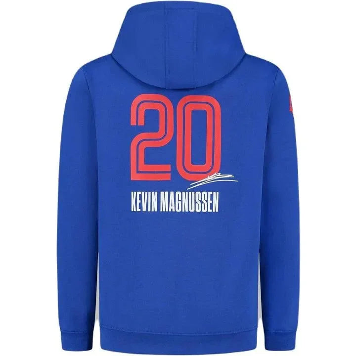 Haas Racing F1 Men's Kevin Magnussen Hoodie - F1 Vintage Racewear