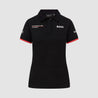 Porsche Motorsport Women's Team Polo Black - Vintage F1 Racewear
