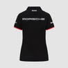 Porsche Motorsport Women's Team Polo Black - Vintage F1 Racewear