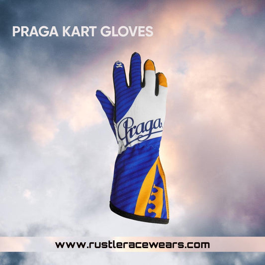Praga Kart Racing Gloves - F1 Vintage Racewear