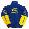 Rally Vintage Subaru Jacket Blue-Yellow - Vintage F1 Racewear