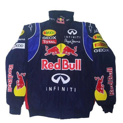 Red Bull Racing Vintage F1 Jacket - F1 Vintage Racewear