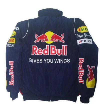Red Bull Racing Vintage F1 Jacket - F1 Vintage Racewear
