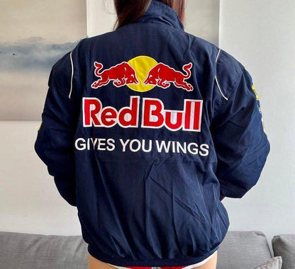 Red Bull Racing Vintage F1 Jacket - F1 Vintage Racewear